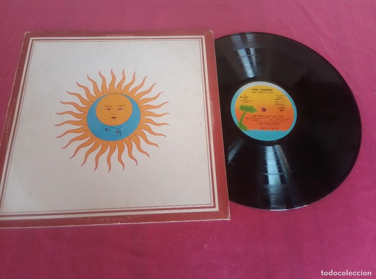 Discos de vinilo: KING CRIMSON ISLAND LARKS TONGUES IN ASPIC 1973 LP L31 3