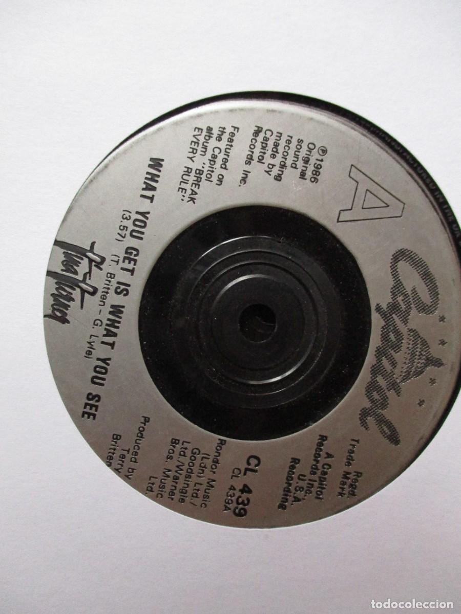Discos de vinilo: TINA TURNER - WHATS YOU GET ...