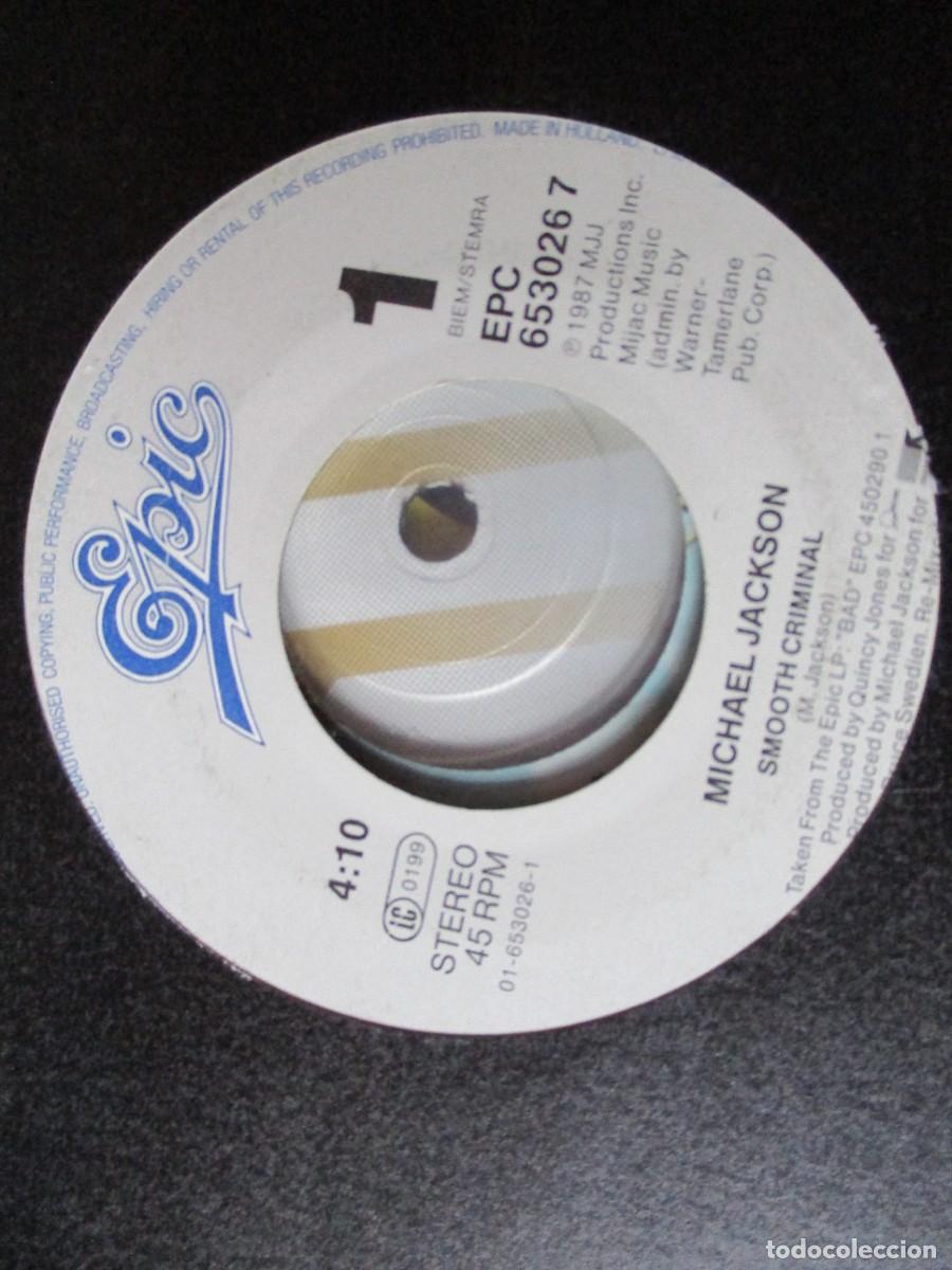 Discos de vinilo: MICHAEL JACKSON - SMOOTH CRIMINAL