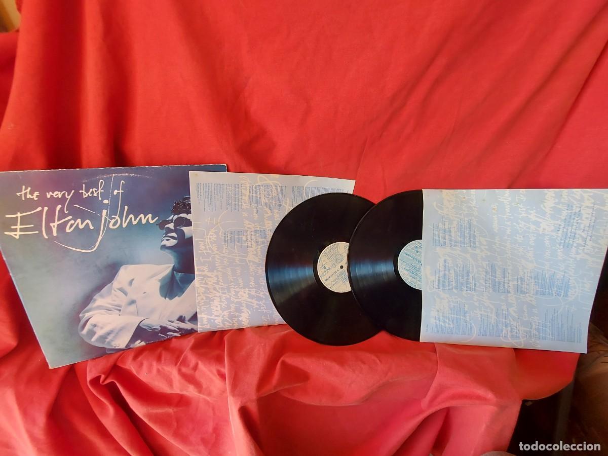 Discos de vinilo: LP ELTON JOHN ,THE VERY BEST OF ELTON JOHN 1990 ( PEDIDOS MINIMOS 10 &euro; ) CAJA N.&ordm; 2 - LP