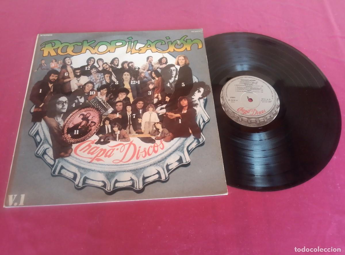 Discos de vinilo: ROCKPILACION CAPIT&Aacute;N TRUENO TAR&Aacute;NTULA 1979 CHAPA DISCOS LP L31 3