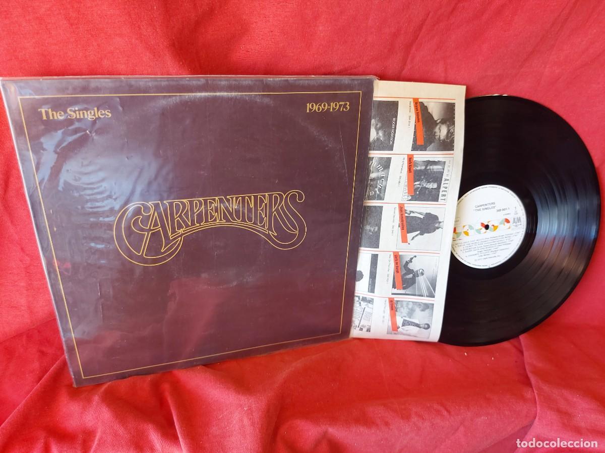 Discos de vinilo: LP THE CARPENTERS THE SINGLES 1977( PEDIDOS MINIMOS 10 &euro; ) CAJA N.&ordm; 2 - LP