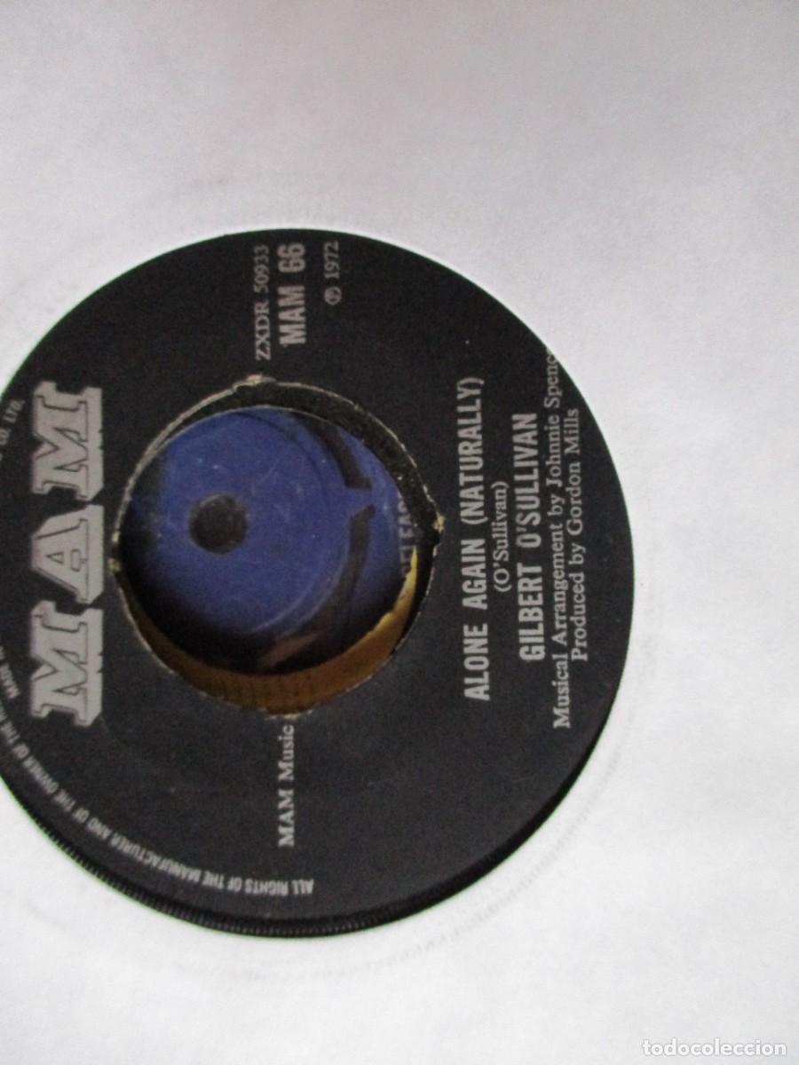 Discos de vinilo: GILBERT O&acute;SULLIVAN - ALONE AGAIN - Foto 1