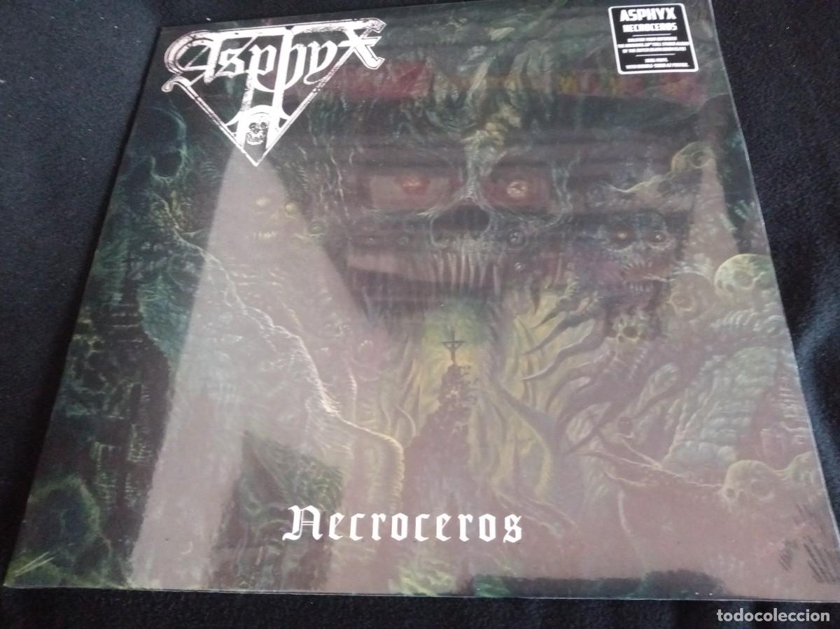Discos de vinilo: ASPHYX - NECROCEROS - LP - DEATH DOOM METAL.