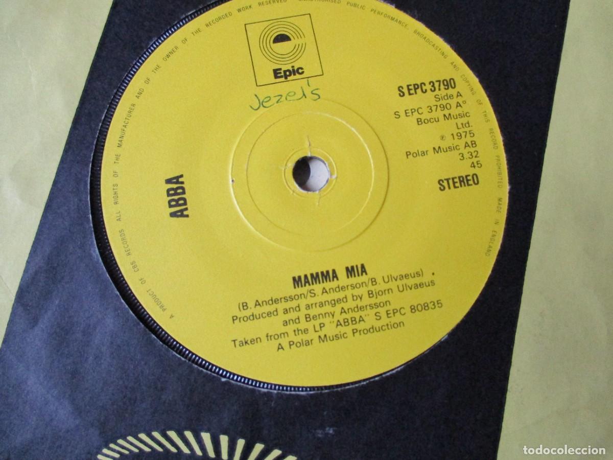 Discos de vinilo: ABBA - MAMMA MIA SINGLE