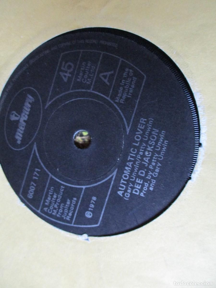 Discos de vinilo: DEE D. JACKSON - AUTOMATIC LOVER - Foto 1