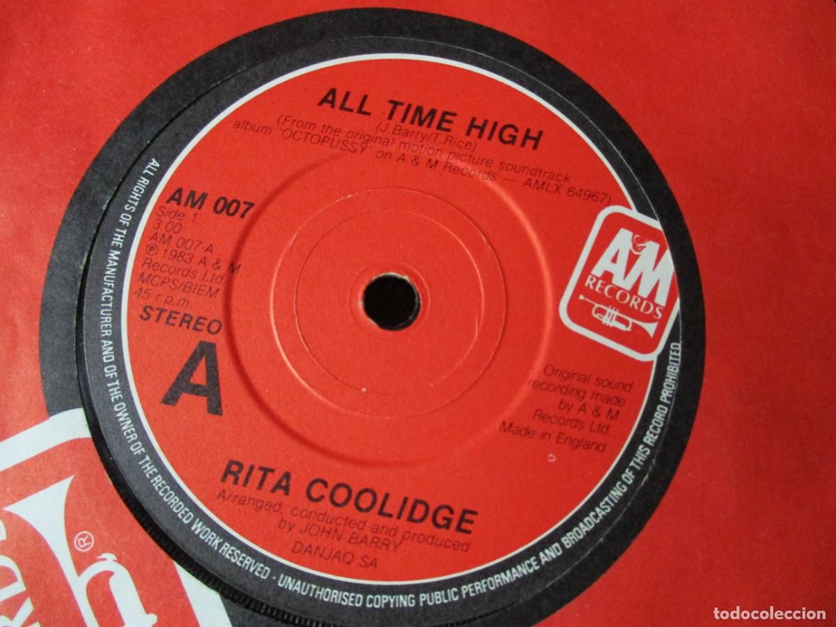 Discos de vinilo: RITA COOLIDGE - ALL TIME HIGH - Foto 1