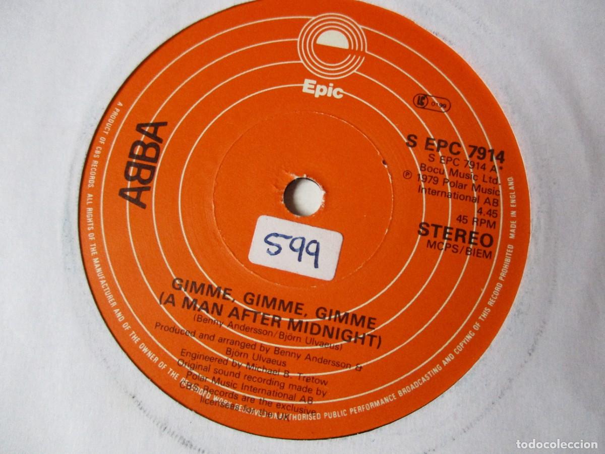 Discos de vinilo: ABBA - GIMME GIMME GIMME