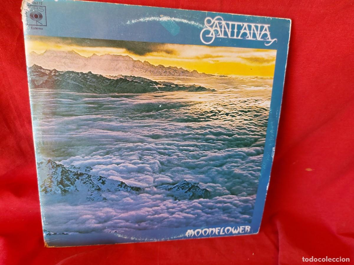 Discos de vinilo: LP SANTANA MOONFLOWER 1977 ) PEDIDOS MINIMOS 10 &euro; ) CAJA N.&ordm; 2 - LP