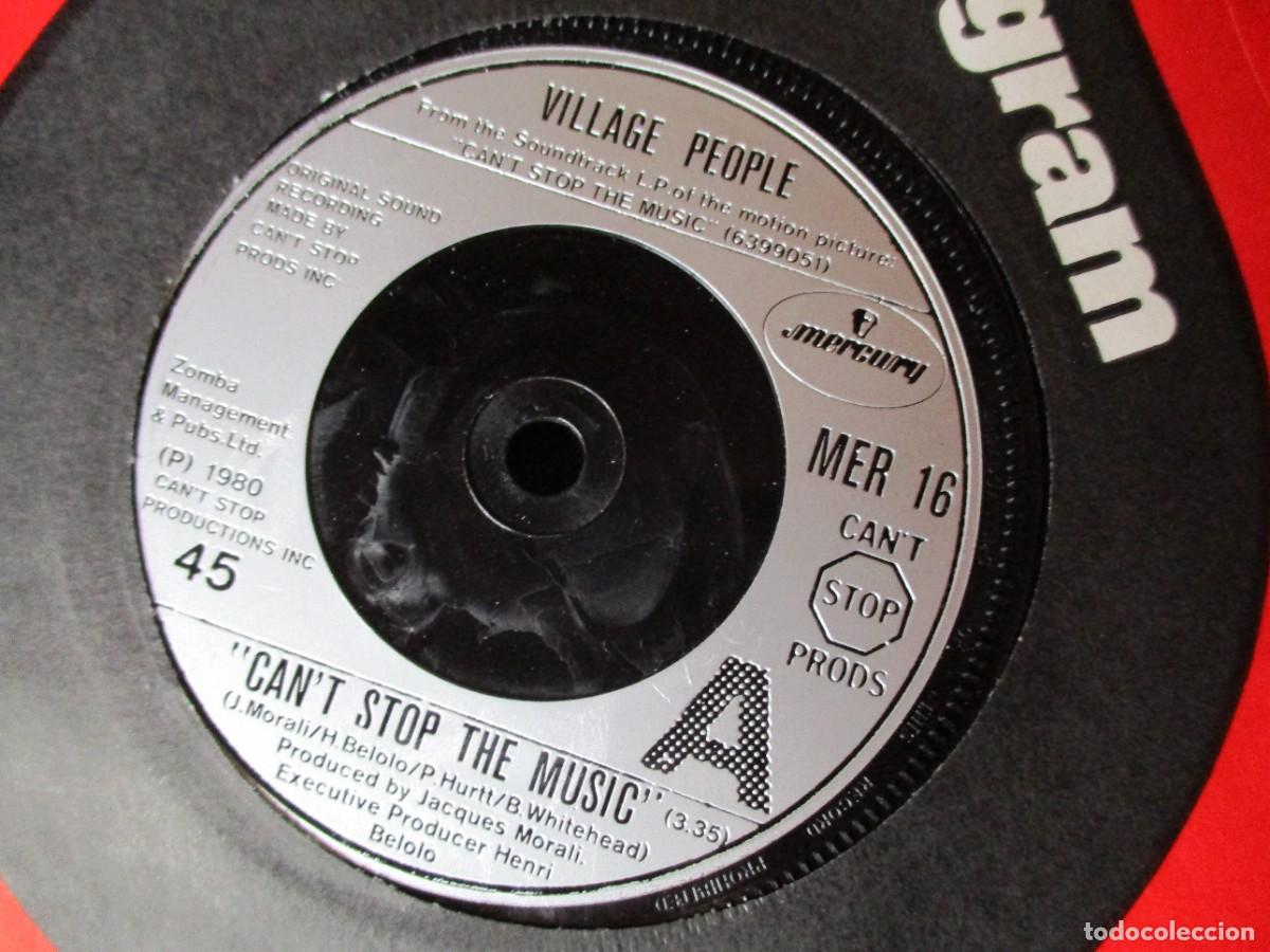 Discos de vinilo: VILLAGE PEOPLE - CANT STOP THE MUSIC