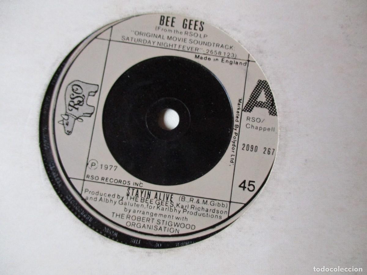 Discos de vinilo: BEE GEES - STAYING ALIVE