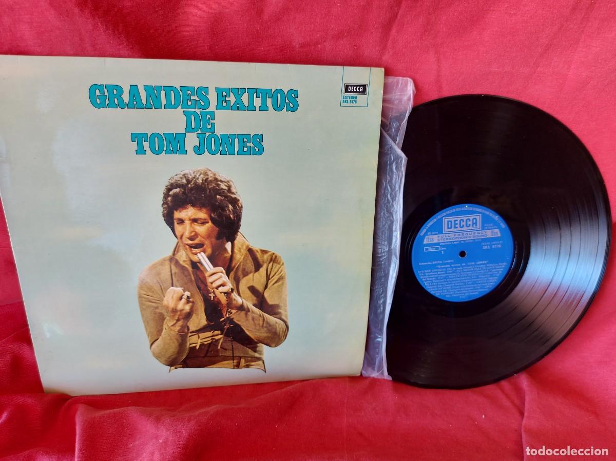 Discos de vinilo: LP TON JONES ,GRANDES &Eacute;XITOS ) PEDIDOS MINIMOS 10 &euro; ) CAJA N.&ordm; 2 - LP