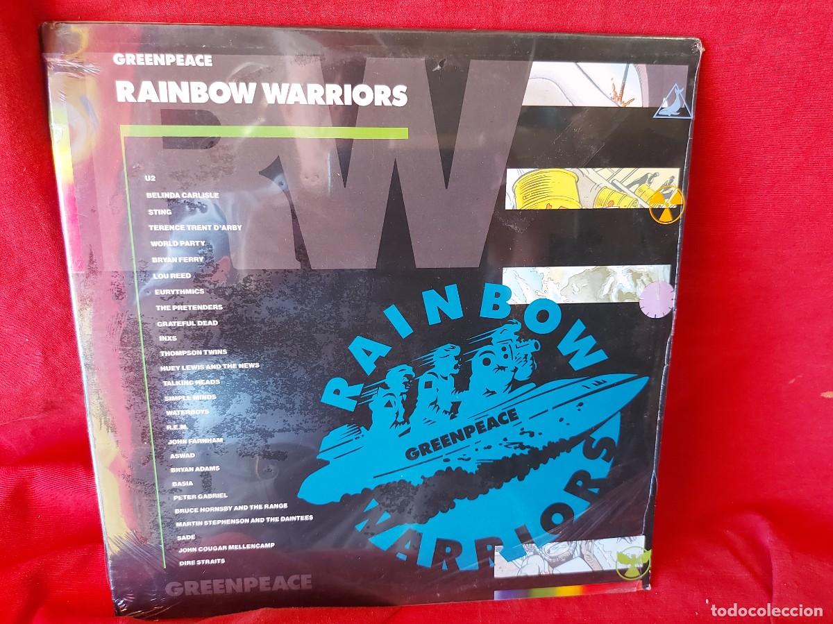 Discos de vinilo: LP GREENPEACE RAINBOW WARRIORS 1989 ( ESTA PRECINTYADO ) ) PEDIDOS MINIMOS 10 &euro; ) CAJA N.&ordm; 2 - LP