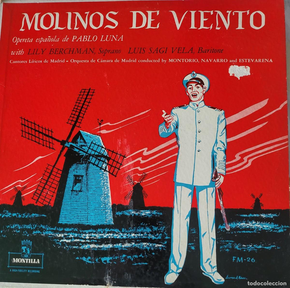 Disques de vinyle: Luis Sagi-Vela Lp sello Montilla editado en USA a&ntilde;o 1958...