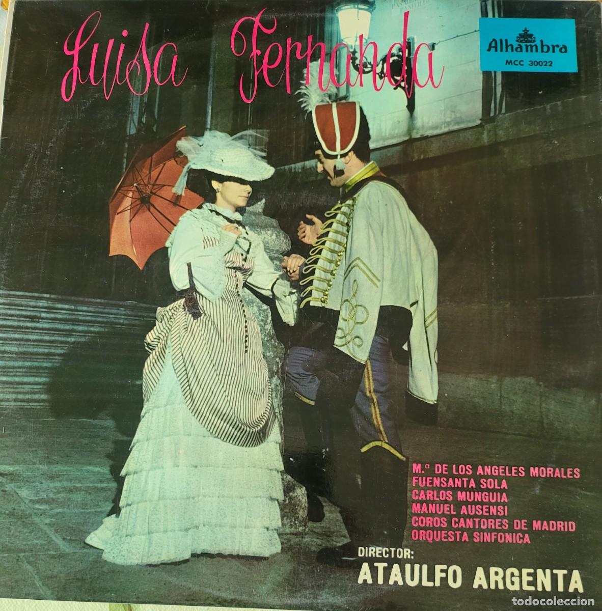 Dischi in vinile: M&ordf; de los Angeles Morales Lp sello Alhambra editado en Espa&ntilde;a a&ntilde;o 1962...