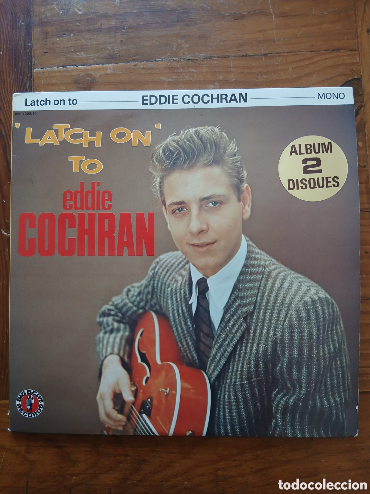 Discos de vinilo: Eddie Cochran- latch on (doble)