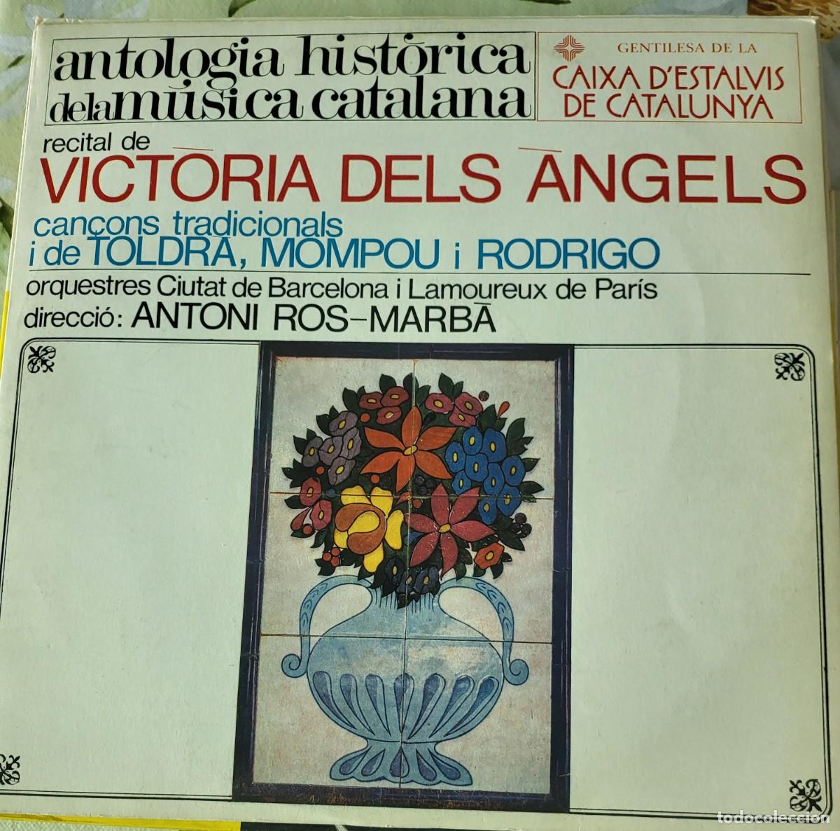 Discos de vinil: Victoria de los &Aacute;ngeles Lp sello Edigsa editado en Espa&ntilde;a a&ntilde;o 1970...