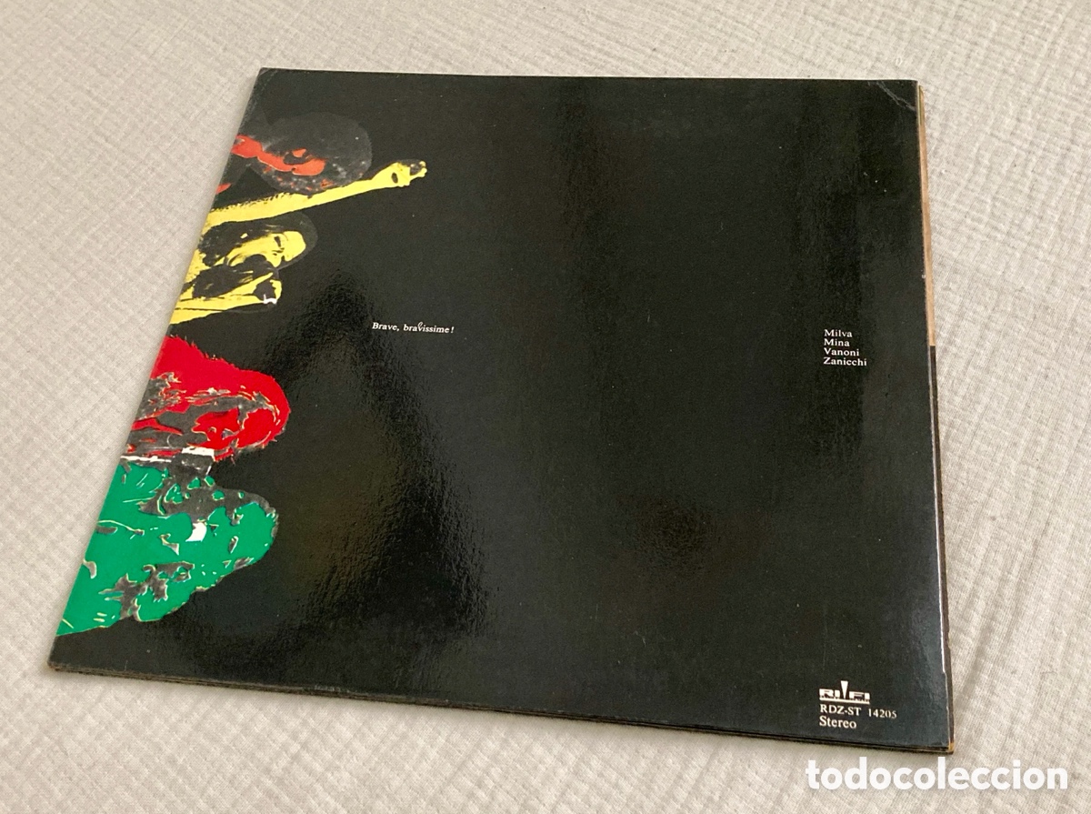 Discos de vinilo: Brave, Bravissime - Vinilo 1971. - Mina, Milva, Zanicchi y Vanoni
