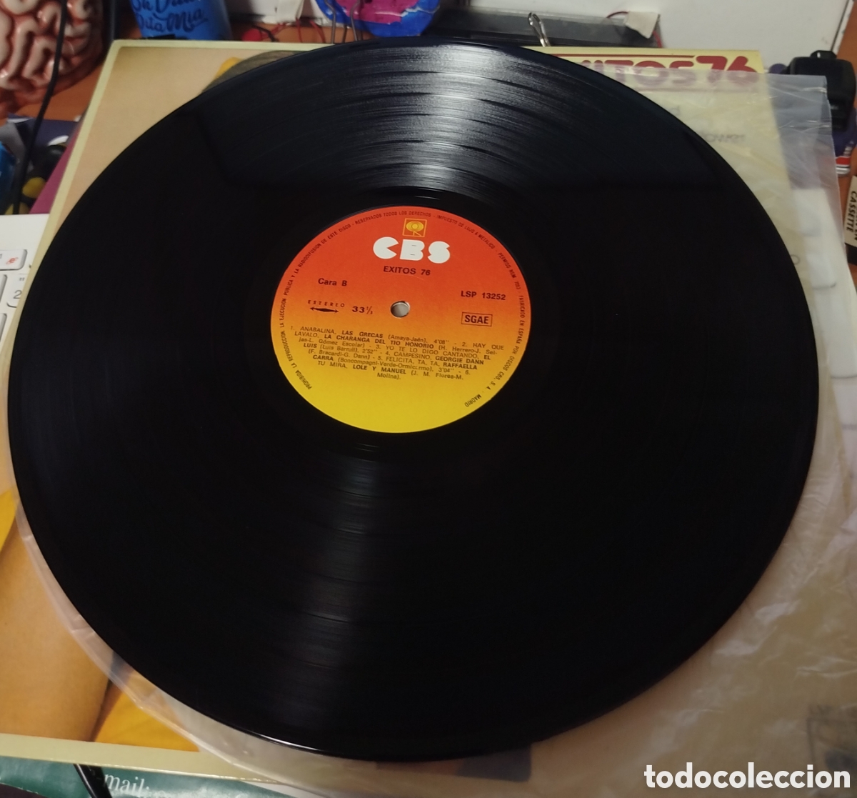 Discos de vinilo: Exitos 76. VV.AA. Cbs - Foto 2