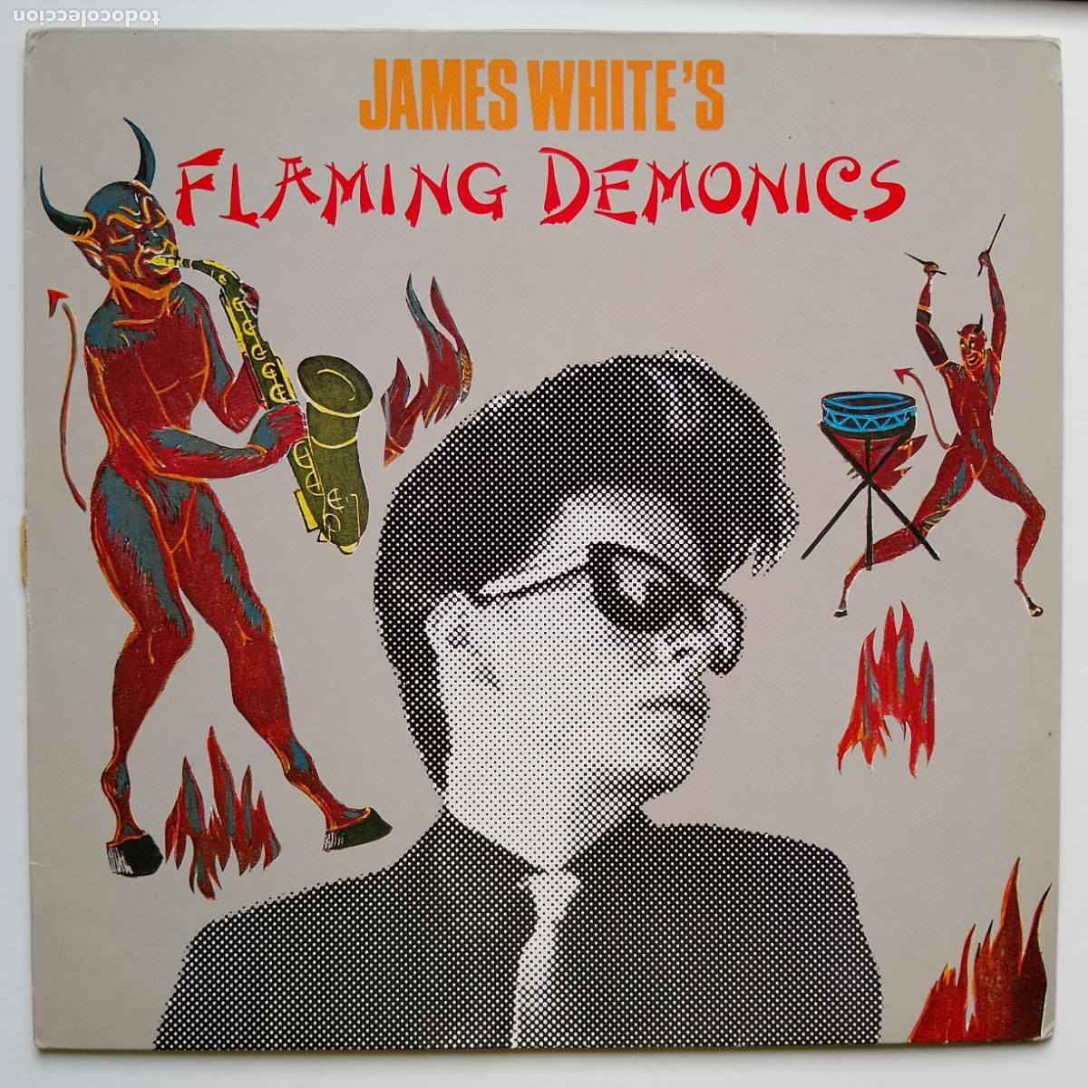 Discos de vinilo: James White-James White's Flaming Demonics (LP Island/Ze 1983) Adele Bertei, Contortions, No Wave