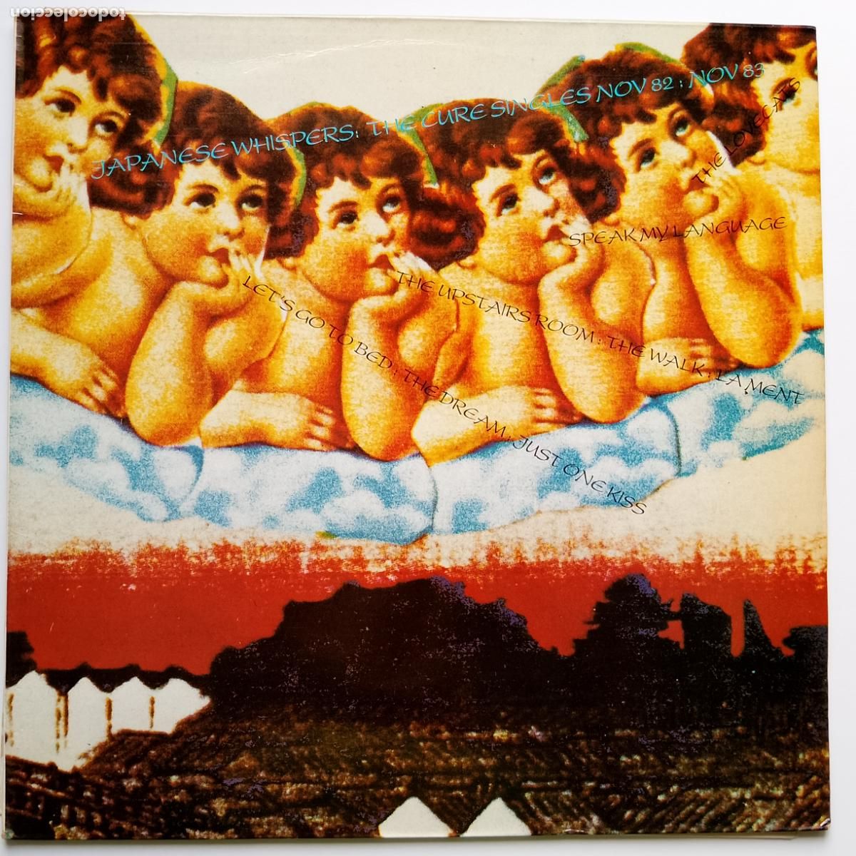 Discos de vinilo: The Cure-Japanese Whispers. Singles Nov 82-Nov 83 (LP Polydor) reed. clasico 83. post punk, Siouxsie