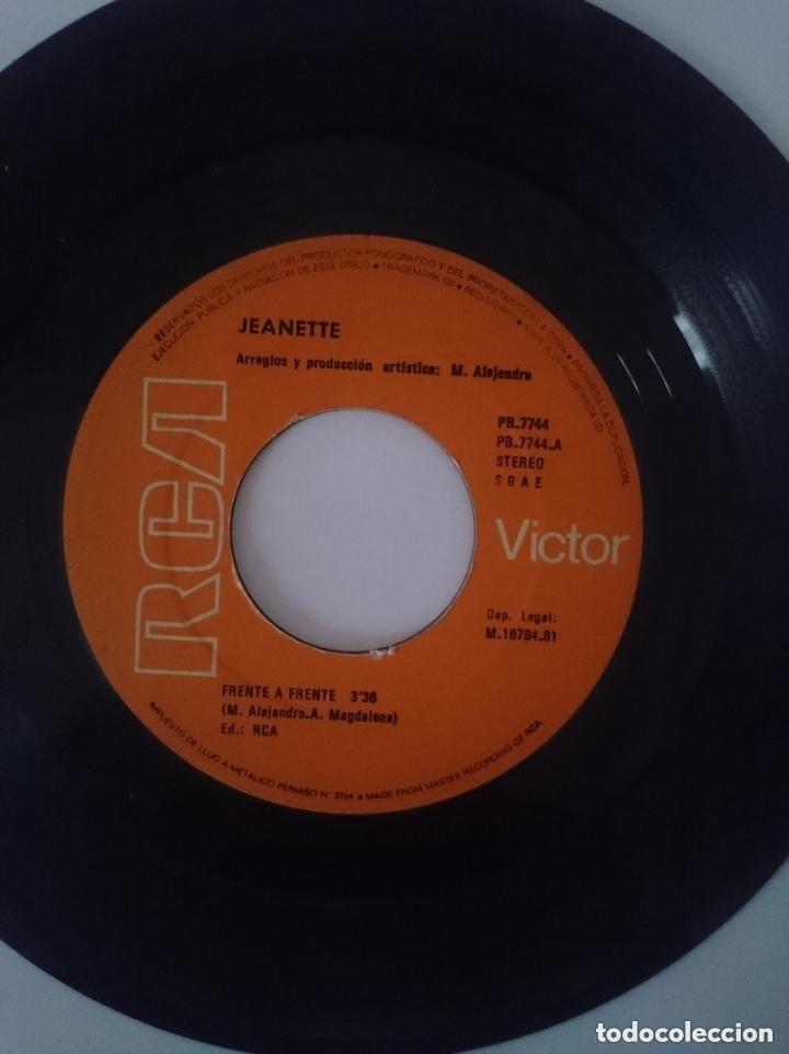 Discos de vinilo: SINGLE - JEANETTE - A&Ntilde;O 1981 -VER FOTOS NO TENGO EL ESTUCHE ORIGINAL, ASI QUE LO VENDO ASI, SUELTO