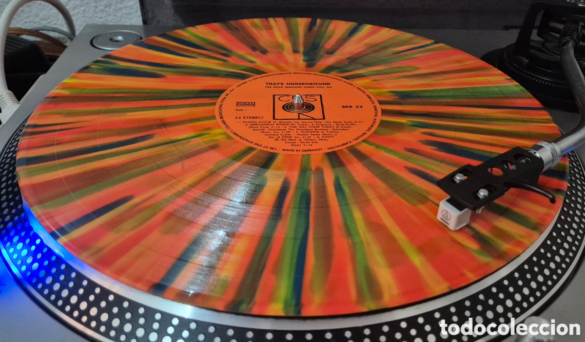 Discos de vinilo: LP Thats Underground 1968 Janis Joplin, Dylan etc - Foto 5