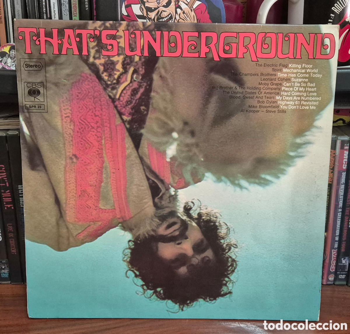Discos de vinilo: LP That's Underground 1968 Janis Joplin, Dylan etc