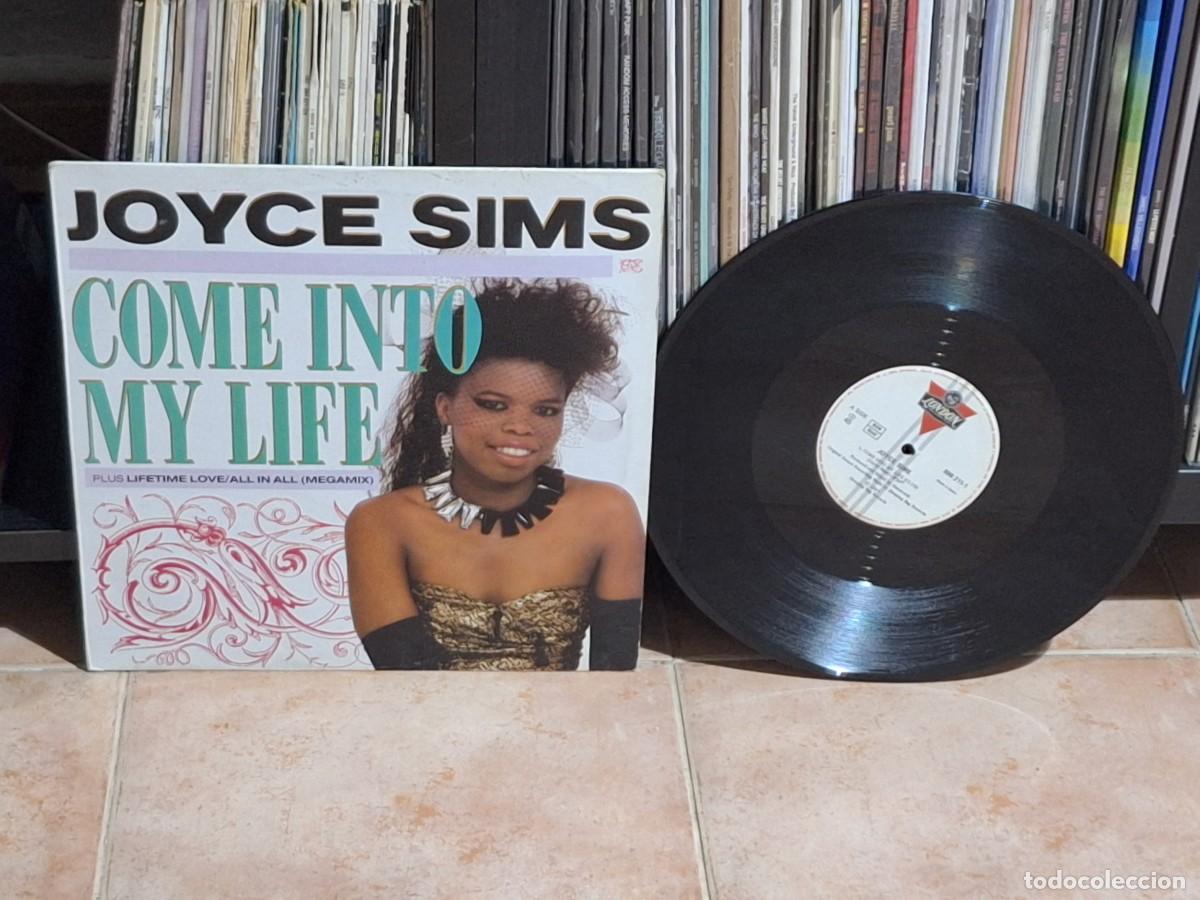 Discos de vinilo: Joyce Sims &lrm;&ndash; Come Into My Life MAXI London Records &lrm;&ndash; 886 211-1 ESPA&Ntilde;A