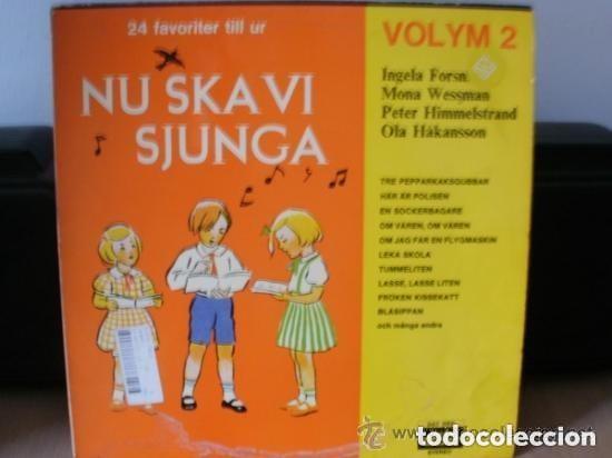 Discos de vinilo: NU SKA VI SJUNGA musica sueca infantil y tradicional -a&ntilde;os 70 o 80