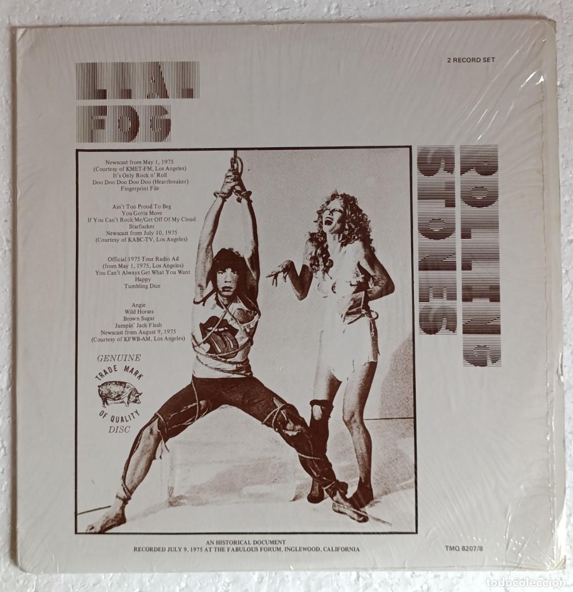 Discos de vinilo: The Rolling Stones. LA Fog