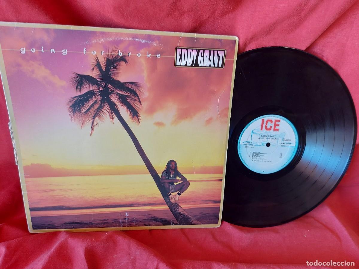 Discos de vinilo: LP EDDY GRANT GOING FOR BROKE 1984 ( PEDIDOS MINIMOS 10 &euro; ) CAJA N.&ordm; 2 - LP