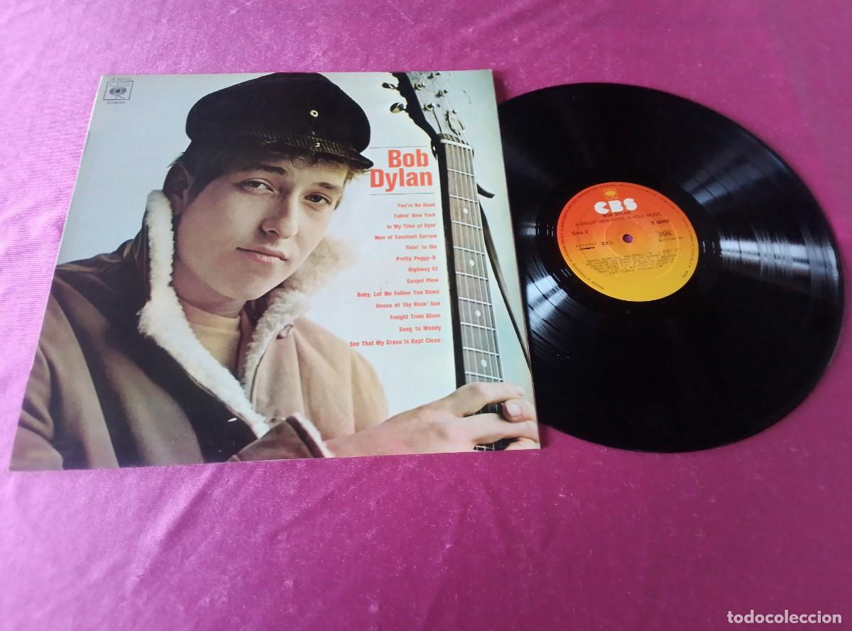 Discos de vinilo: BOB DYLAN A BRIGHT NEW NAME IN FLOK MUSIC 1972 LP L31 3