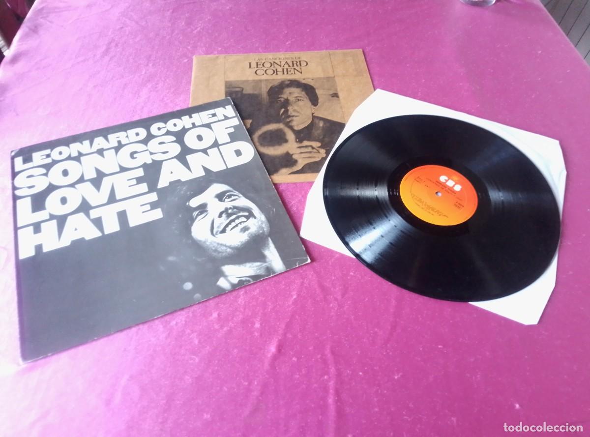 Discos de vinilo: LEONARD COHEN SONGS OF LOVE AND HATE 1983 LP L31 3