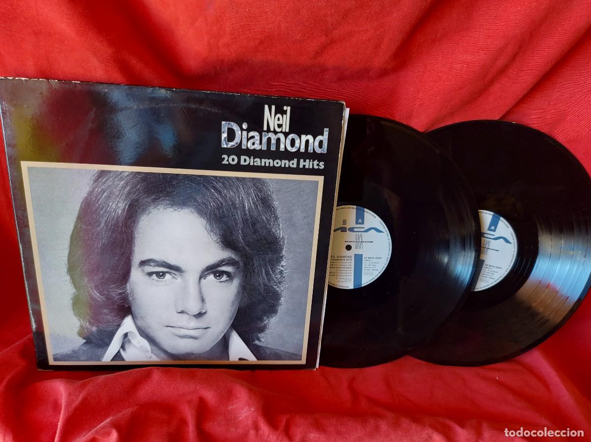 Discos de vinilo: LP NEIL DIAMOND 20 DIAMONDS HITS 1984 ( PEDIDOS MINIMOS 10 &euro; ) CAJA N.&ordm; 2 - LP