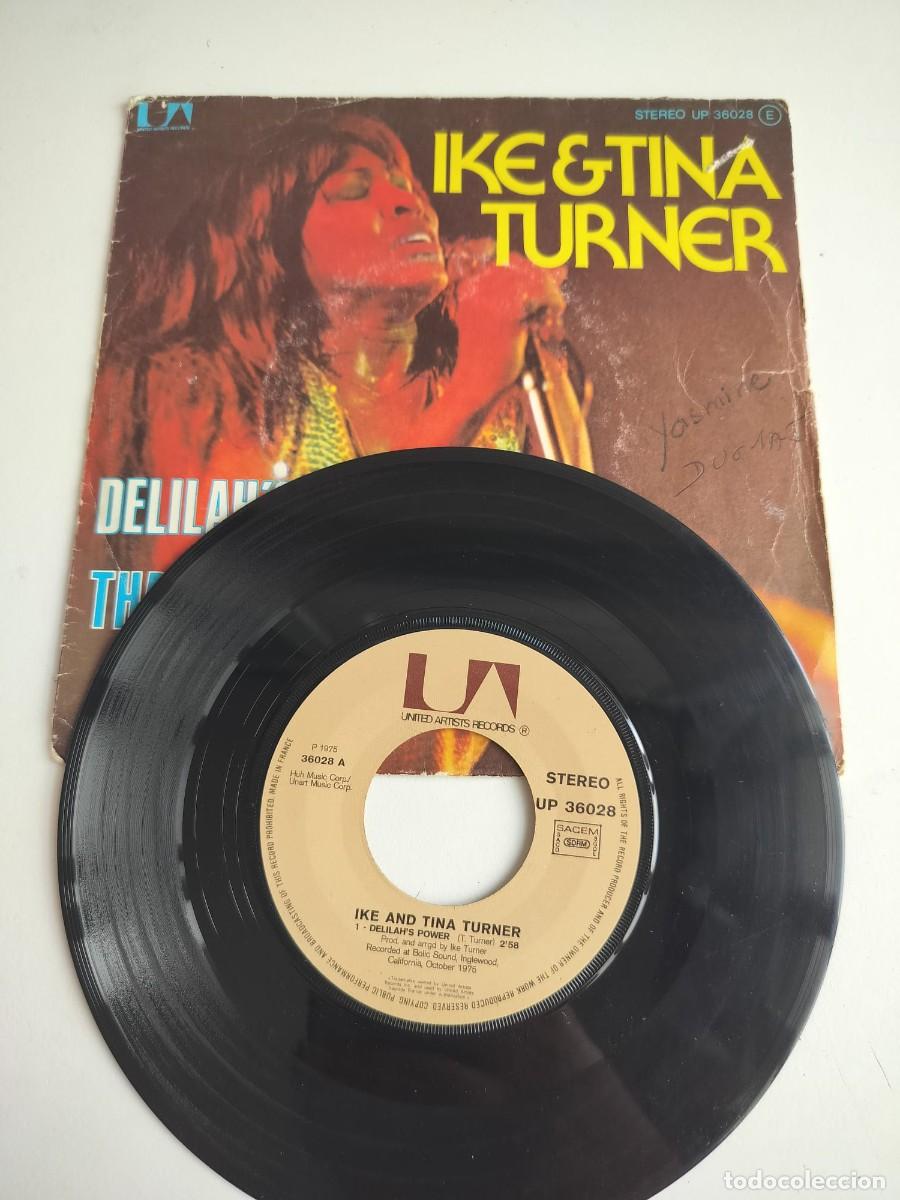 Discos de vinilo: Single Ike & Tina Turner Delilah's Power