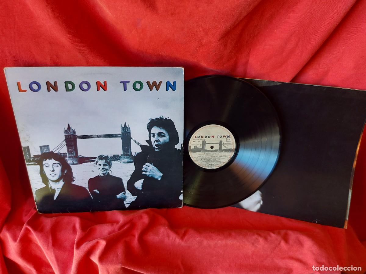 Discos de vinilo: LP PAUL McCartney. LONDON TOWN WINGS 1978 ESPA&Ntilde;A ( PEDIDOS MINIMOS 10 &euro; ) CAJA N.&ordm; 2 - LP