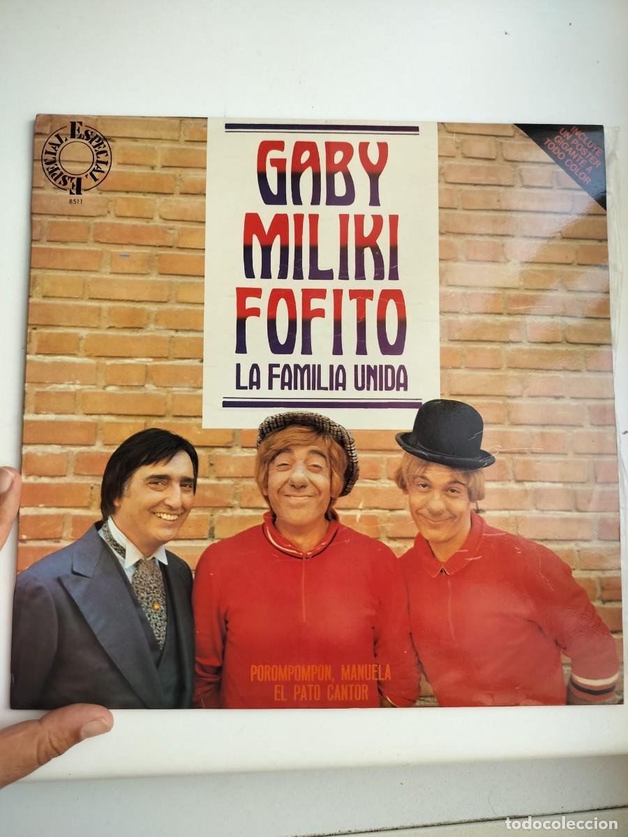 Discos de vinilo: Disco Vinilo Gaby Miliki Fofito La Familia Unida
