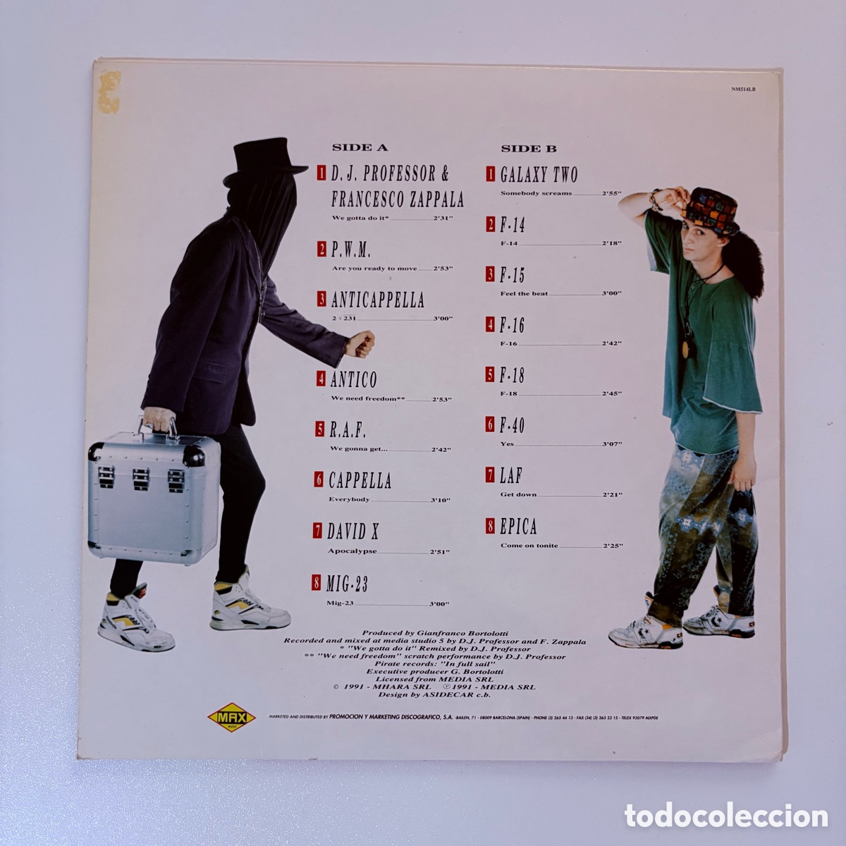 Discos de vinilo: lp Maquina Rave Compilation de 1991 - Foto 2