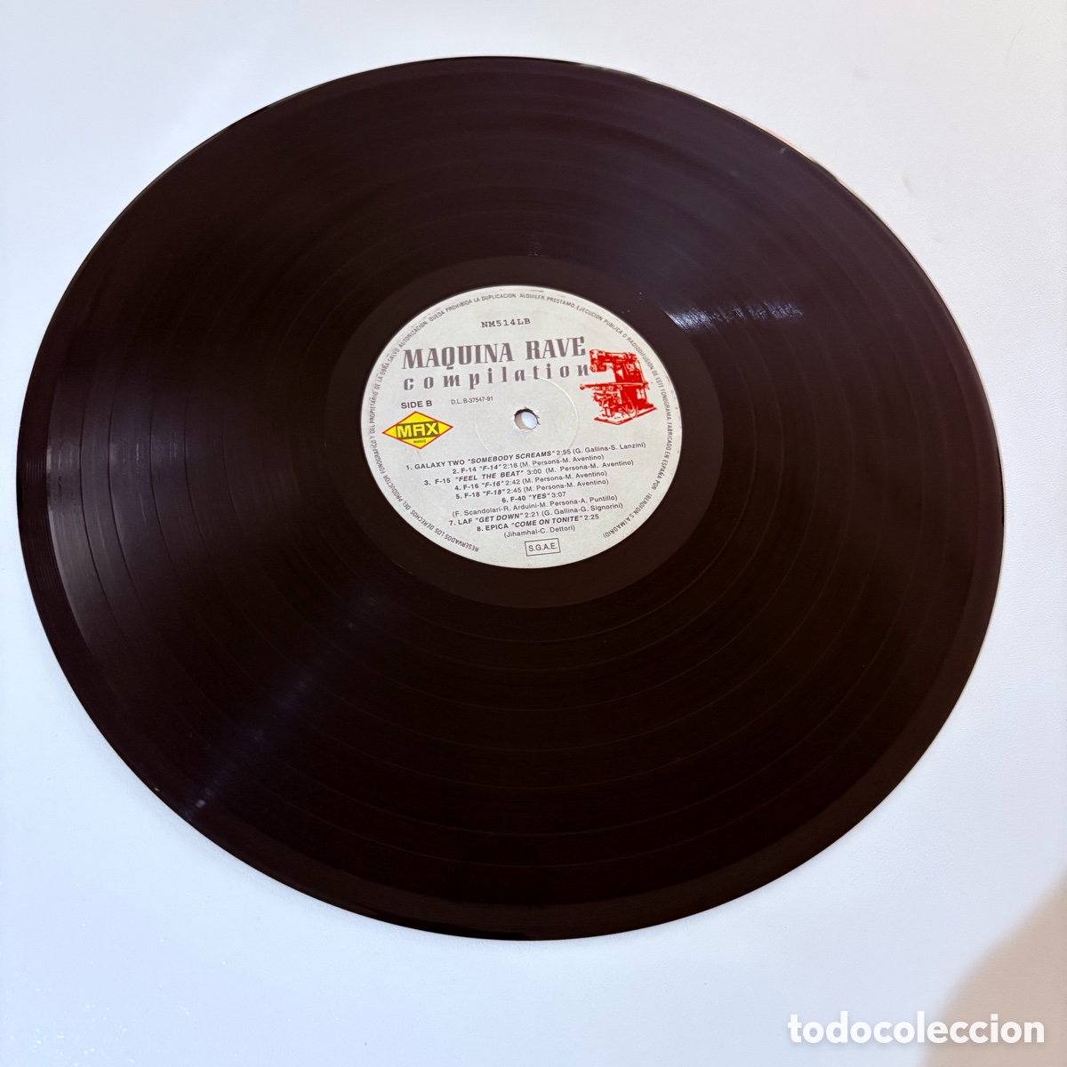 Discos de vinilo: lp Maquina Rave Compilation de 1991 - Foto 3