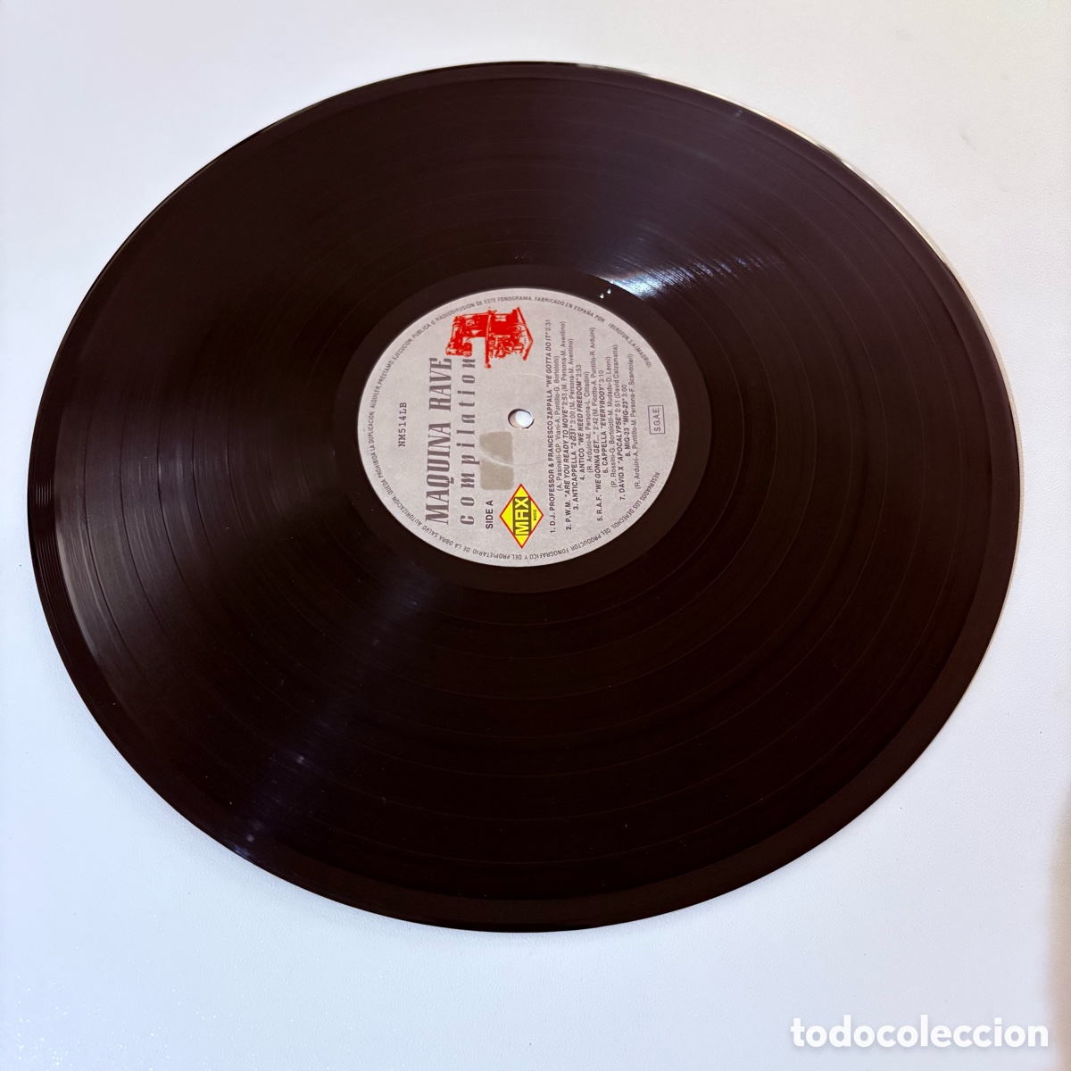 Discos de vinilo: lp Maquina Rave Compilation de 1991 - Foto 4