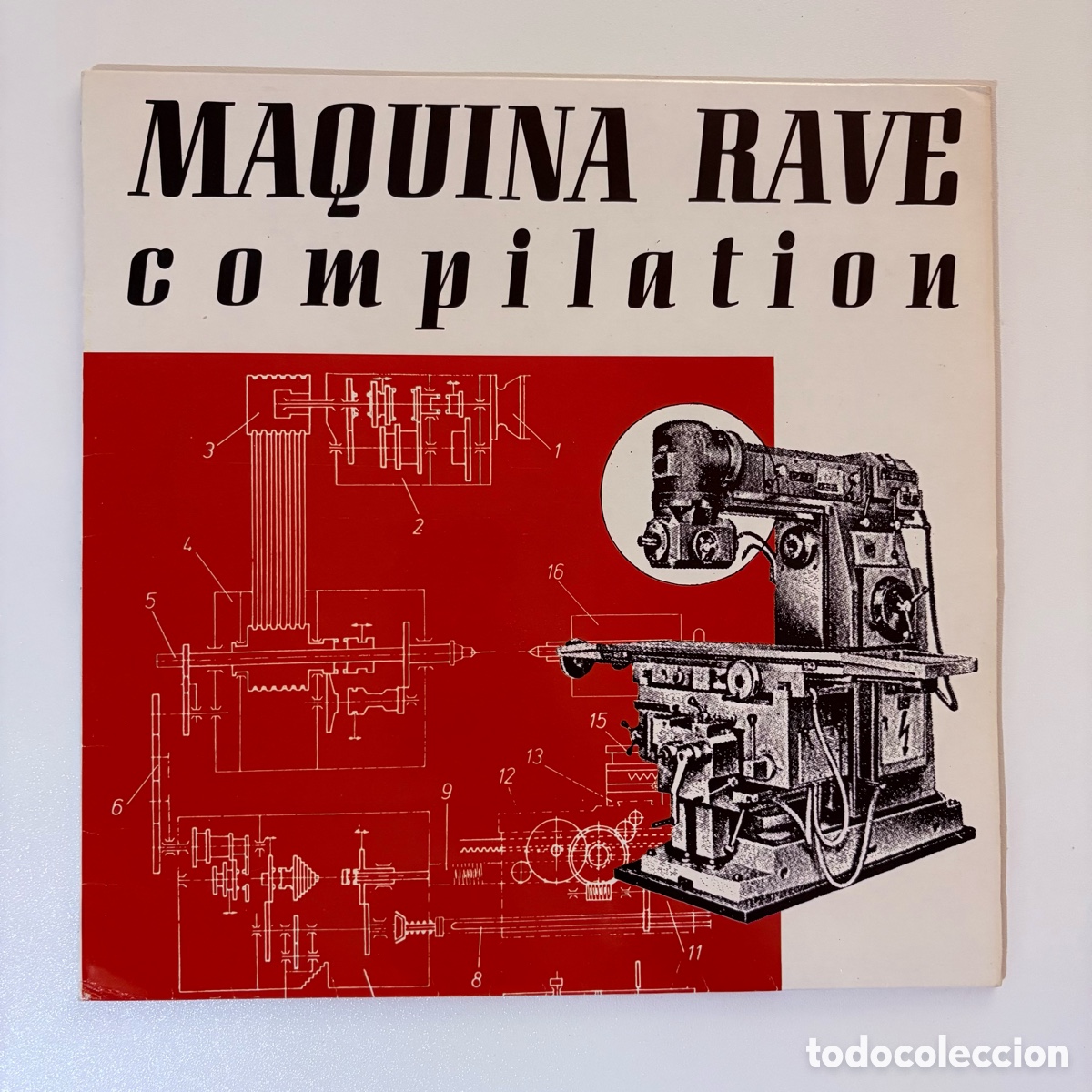 Discos de vinilo: lp Maquina Rave Compilation de 1991 - Foto 1