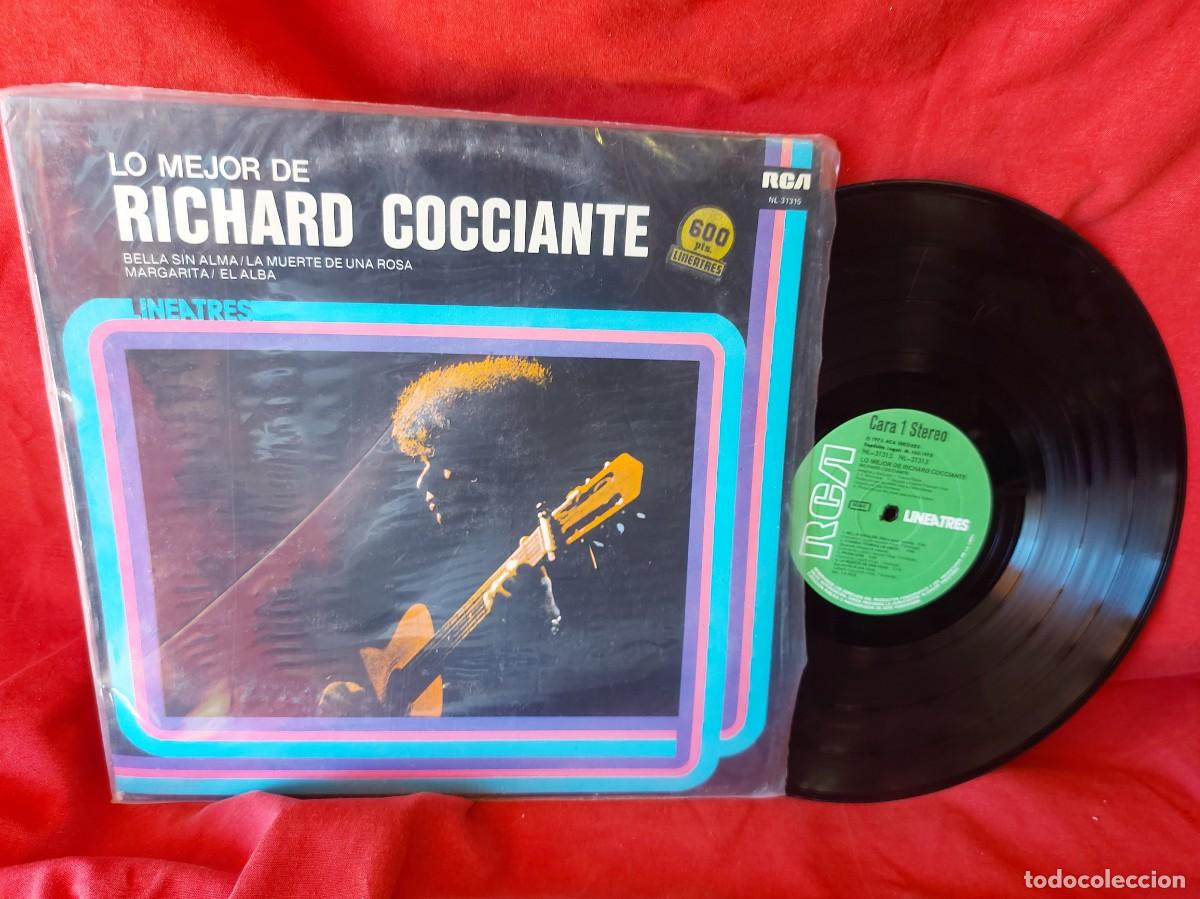 Discos de vinilo: LP RICHARD COCCIANTE ESPA&Ntilde;OLES 1978 ESPA&Ntilde;A ( PEDIDOS MINIMOS 10 &euro; ) CAJA N.&ordm; 2 - LP