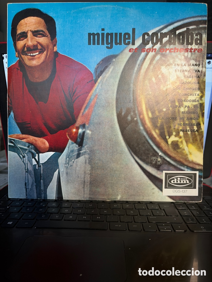 Discos de vinilo: MIGUEL CORDOBA ET SON ORCHESTRE - MANO EN LA MANO LP SPAIN