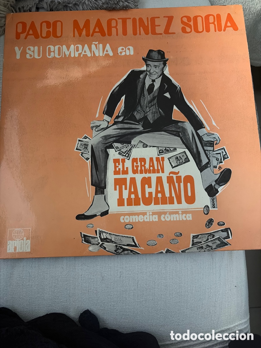 Vinyl records: PACO MARTINEZ SORIA - EL GRAN TACA&Ntilde;O LP SPAIN