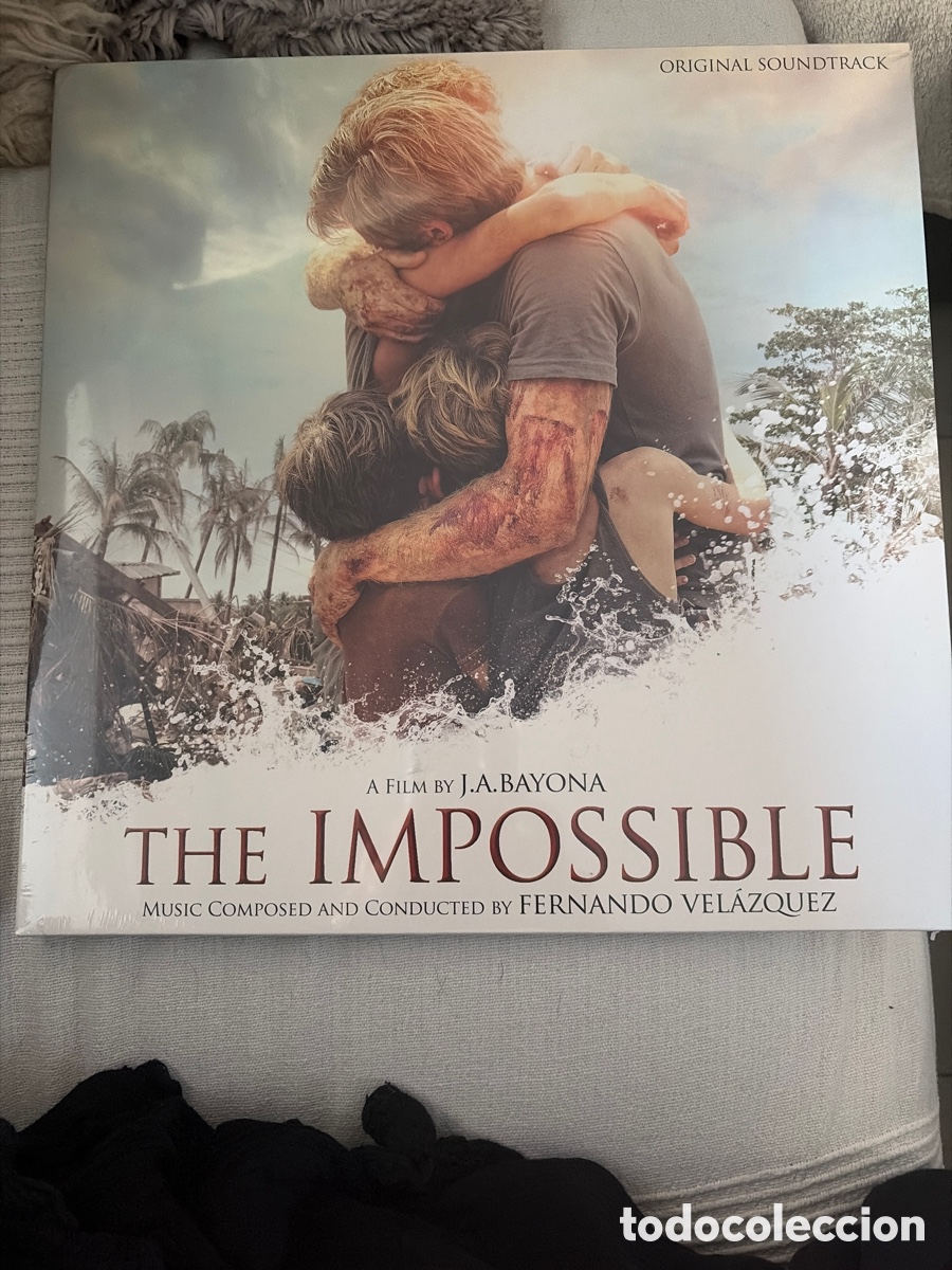 Discos de vinil: BSO THE IMPOSSIBLE - LO IMPOSIBLE - FERNANDO VELAZQUEZ LP PRECINTADO