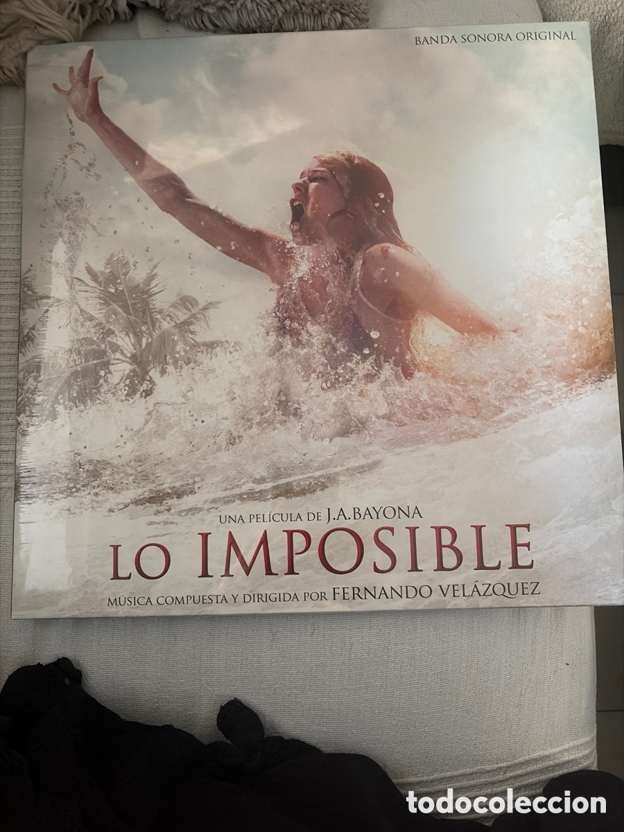 Discos de vinil: BSO LO IMPOSIBLE - FERNANDO VELAZQUEZ LP PRECINTADO