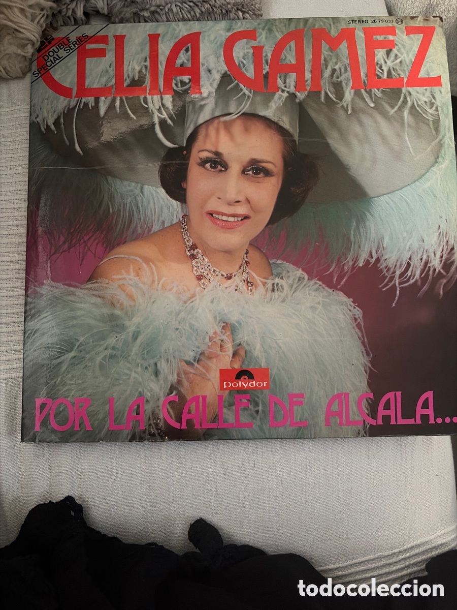 Dischi in vinile: CELIA GAMEZ - POR LA CALLE DE ALCALA LP DOBLE
