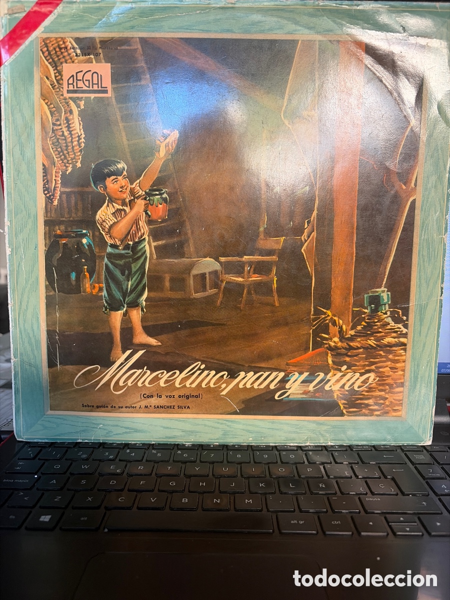 Dischi in vinile: BSO MARCELINO PAN Y VINO - LP CON LA VOZ ORIGINAL JOSE MARIA SANCHEZ SILVA