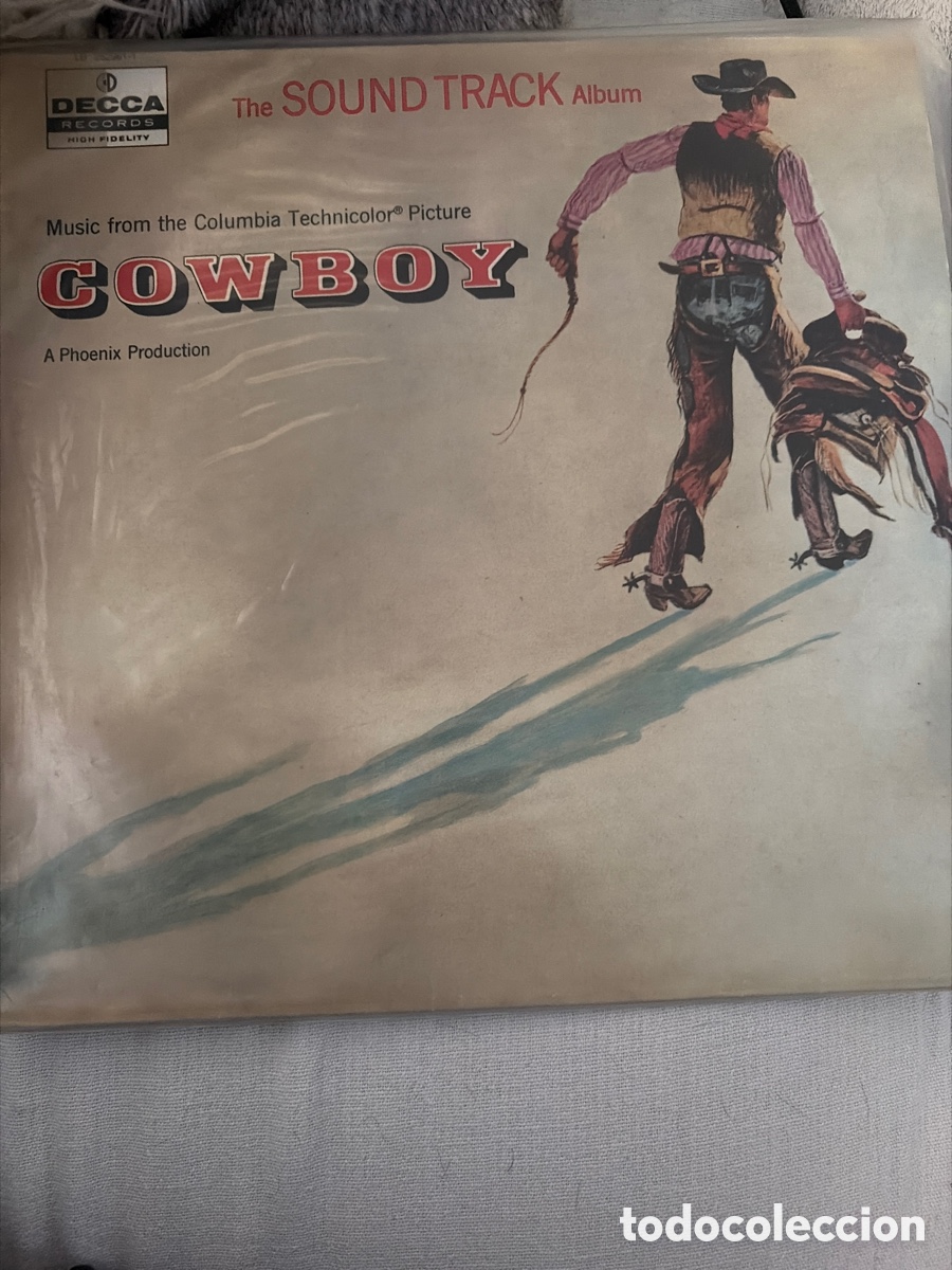 Discos de vinilo: BSO COWBOY - GEORGE DUNING LP SPAIN